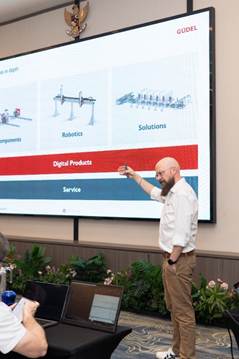 Mathias Marti (Managing Director Gudel AG) Presenting No.2