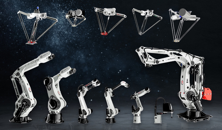 Autonox Robot Mechanics Model Overview Delta and Serial robots