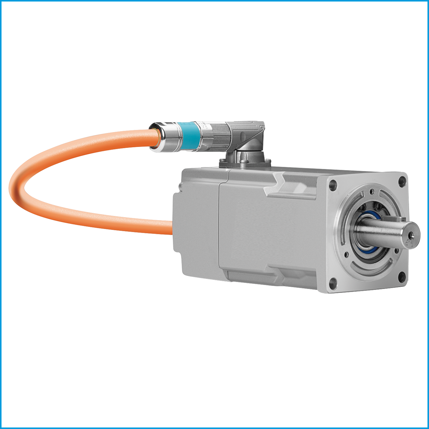1FK2 Servo Motor with Single Cable Connection 1FK2 Siemens Industrial Servo Motor with One Cable Connection