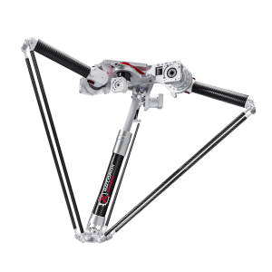 delta robot standard design with extra tool rotation and tool angle axes
